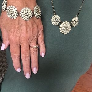 ENAMELED NECKLACE & BRACELET